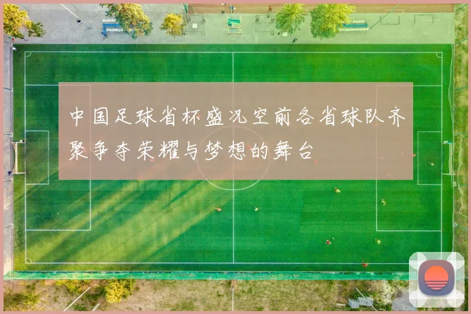 中国足球省杯盛况空前各省球队齐聚争夺荣耀与梦想的舞台